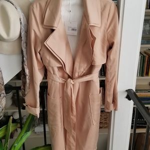 Missguided Tan Trench Coat